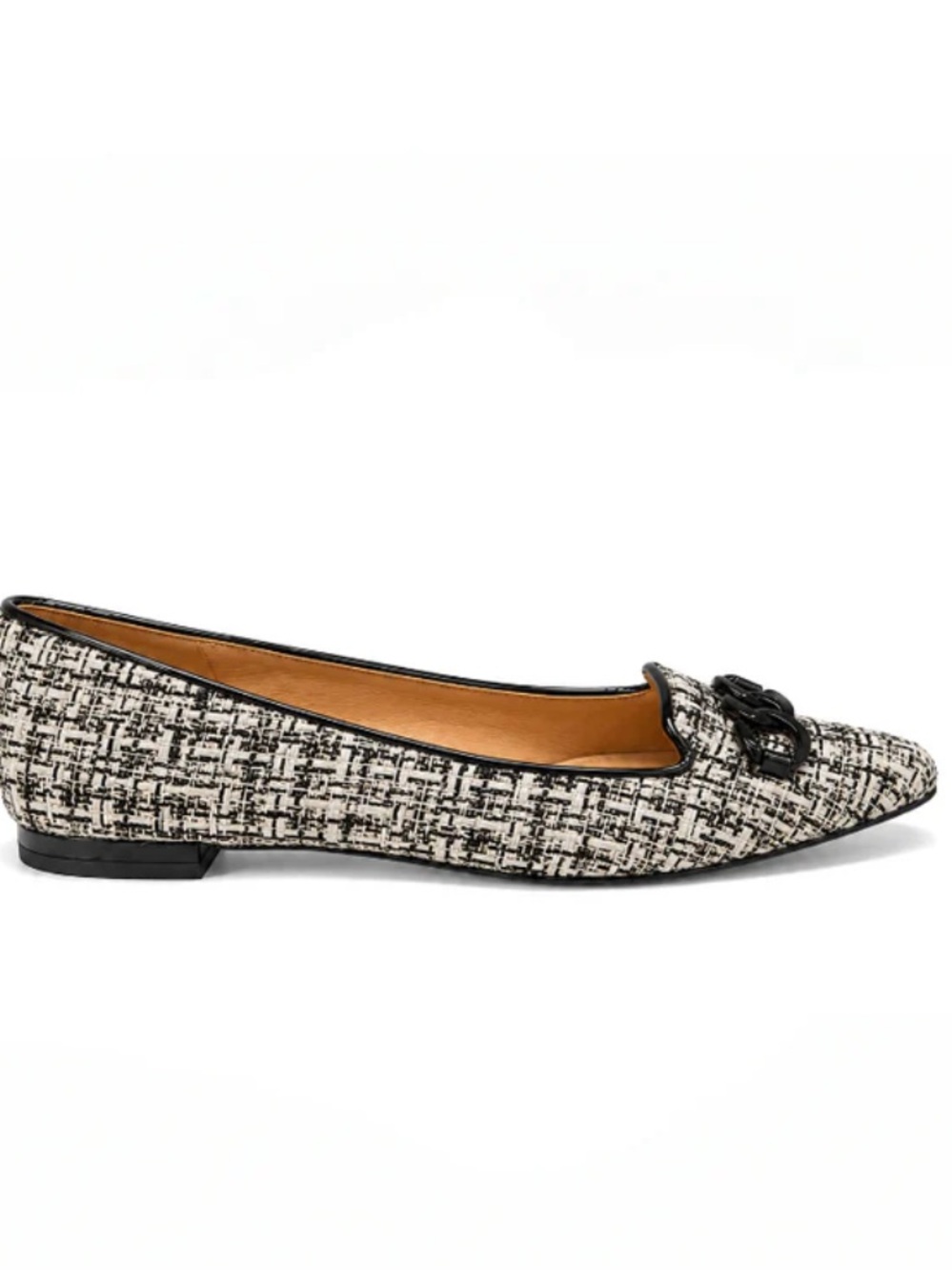 French Sole Lilah Black Tweed NEW Sz 11